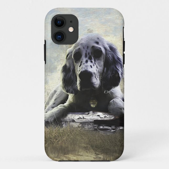 Coques Case-Mate iPhone Setter anglais (Dos)