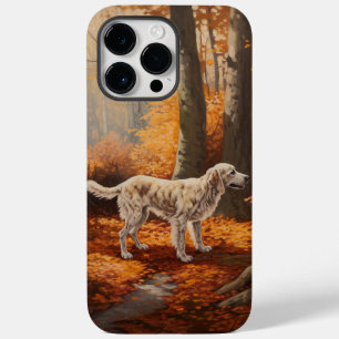 Coque Pour Pour iPhone 14 Pro Max Setter anglais en automne Leaves Fall Inspire