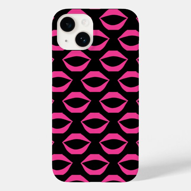 Coques Case-Mate iPhone Seul le rouge à lèvres rose à porter (Verso)