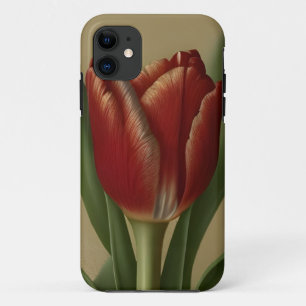 Case-Mate iPhone Case Shabby Chic Jolie Tulipe Rouge