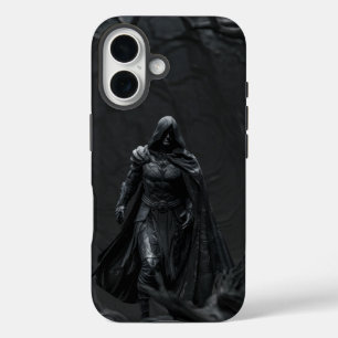Coques iPhone 16 Shadow Walker - Guerrier à capuche