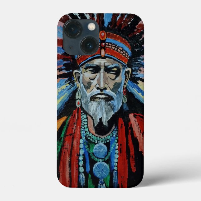 Coques Case-Mate iPhone shaman, sorcier, protecteur, amulet, grand-père (Verso)