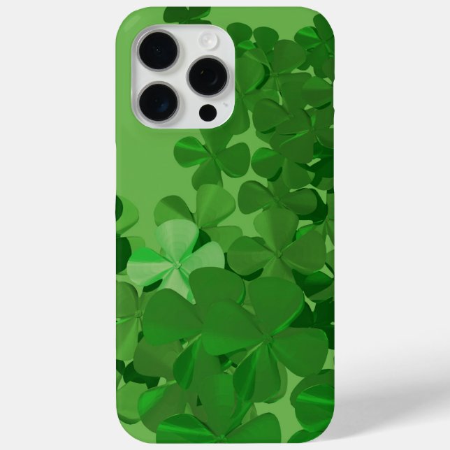 Coques Case-Mate iPhone Shamrock de la Saint-Patrick (Verso)