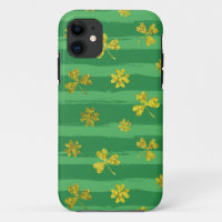 shamrock d'or st patrick