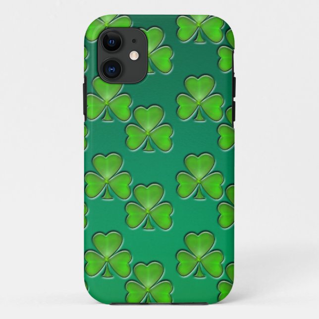Coques Case-Mate iPhone Shamrocks (Dos)