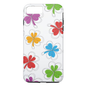 Coque iPhone 7 Plus Shamrocks colorés