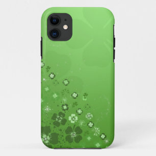 Coque iPhone 11 Shamrocks irlandais verts