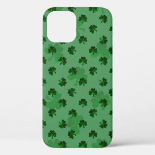 Case-Mate iPhone Case Shamrocks verts sur Arrière - plan vert