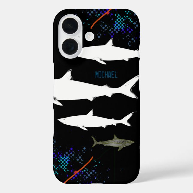 Coques Case-Mate iPhone shark (Verso)