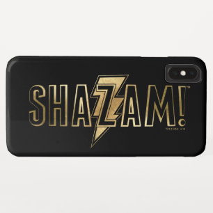 Case-Mate iPhone Case SHAZAM ! Logo Or