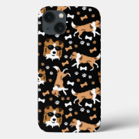 Shetland Sheepdogs Shelter Motif chien mignon Coqu