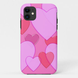 Case-Mate iPhone Case Shining heart Valentine background rose
