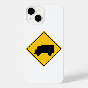 Coque Pour iPhone 14 Signal d'avertissement de camion routier