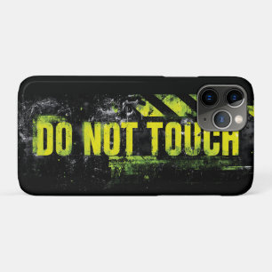 Case-Mate iPhone Case Signal d'avertissement "Ne touchez pas"