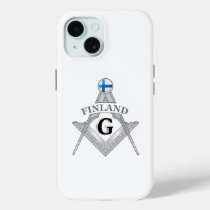Coque Pour iPhone 15 Signe de franc-maçonnerie finlandais