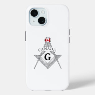 Coque Pour iPhone 15 Signe de la franc-maçonnerie Canada