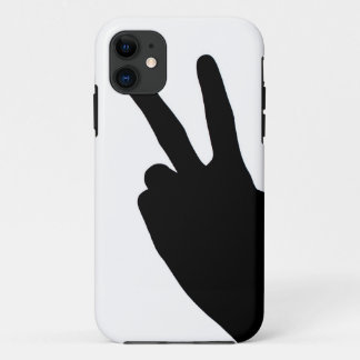 Etui iPhone Case-Mate Signe de paix à la main