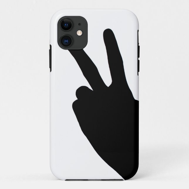 Coques Case-Mate iPhone Signe de paix à la main (Dos)
