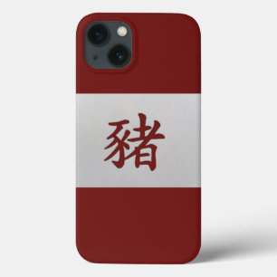 Case-Mate iPhone Case SIGNE Zodiaque chinois Cochon rouge
