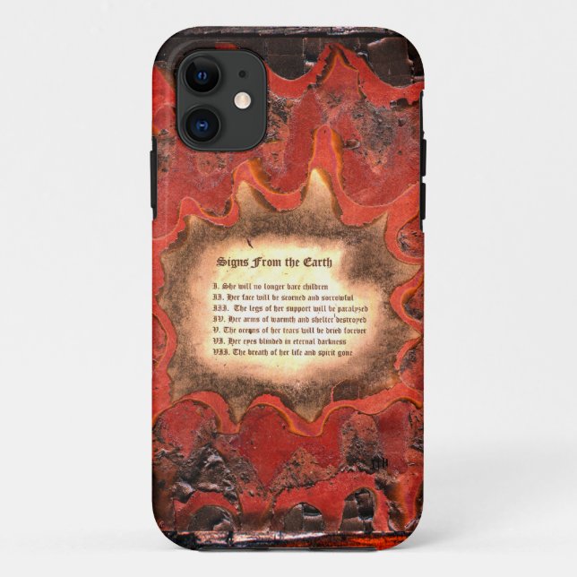 Coques Case-Mate iPhone Signes De La Terre (Dos)