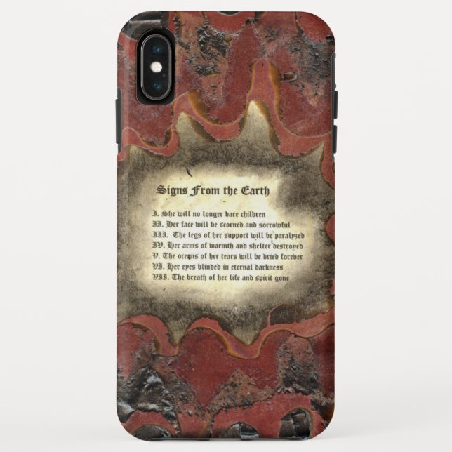 Coques Case-Mate iPhone Signes De La Terre (Dos)