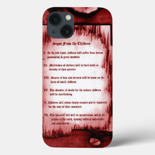 iPhone 13 Case Signes Des Enfants