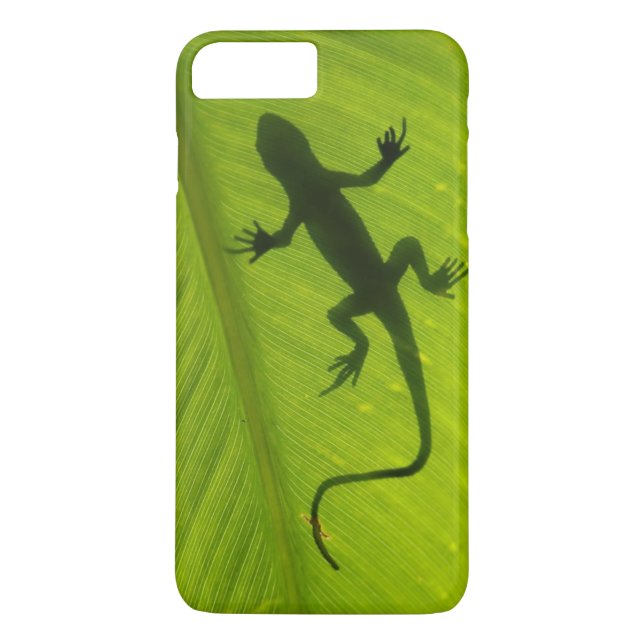 Coques Case-Mate iPhone Silhouette de Gecko (Dos)