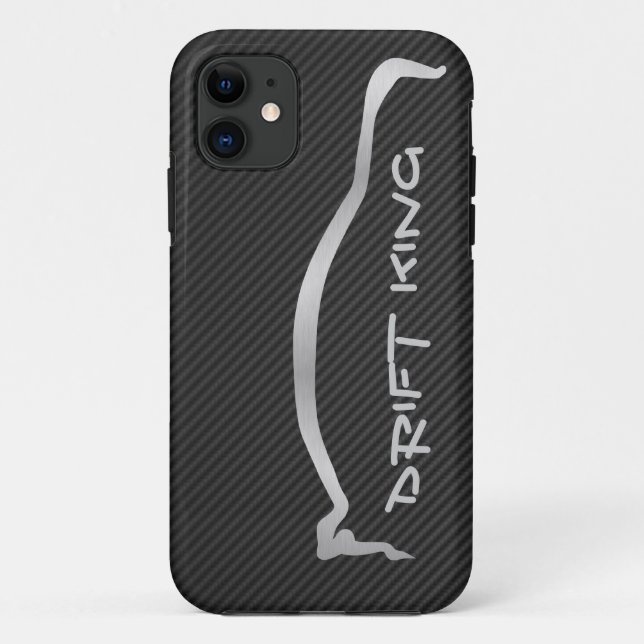 Coques Case-Mate iPhone Silhouette de gris de roi" évolution X "de dérive (Dos)