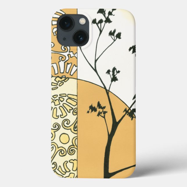 Coques Case-Mate iPhone Silhouette de l'arbre écarse par Megan Meagher (Verso)