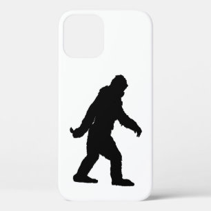 Case-Mate iPhone Case Silhouette de Sasquatch sur décor de fibre de carb