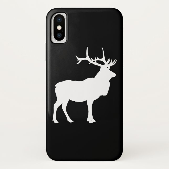 Coques Case-Mate iPhone Silhouette d'élan (Dos)