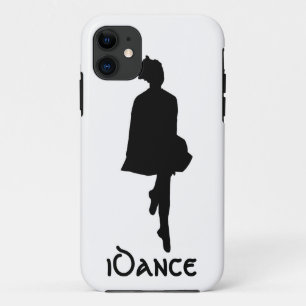 Coques Pour iPhone silhouette irlandaise de danseur d'iDance