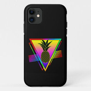 Case-Mate iPhone Case Silhouette Rétro Moderne Ananas Fruit D'été