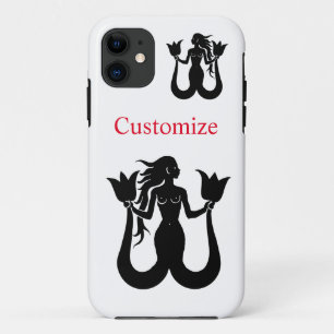 Case-Mate iPhone Case Silhouette Tonnerre_Cove de sirène à deux queue