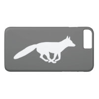 Silhouette White Fox