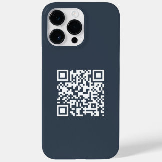 Coque Pour Pour iPhone 14 Pro Max Simple minimaliste moderne de code QR promotionnel