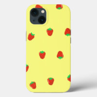Simple mûre motif de fraise