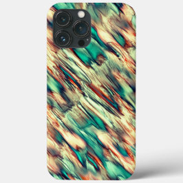 Case-Mate iPhone Case Simulation rocheuse ou stalagmite en vert à sépia