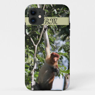 Case-Mate iPhone Case Singe de buse dans la forêt tropicale du Bornéo