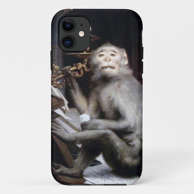 Coques Case-Mate iPhone Singe souriant (Dos)