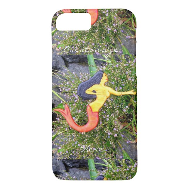 Coques Case-Mate iPhone sirène à queue rouge (Dos)