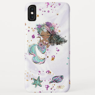 Case-Mate iPhone Case *~* Sirène de Parties scintillant rose or turquois