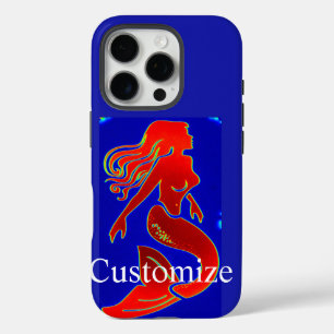 Coques iPhone 16 Pro sirène rouge bleu