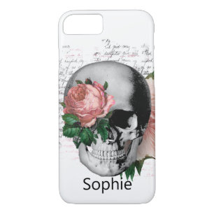 Case-Mate iPhone Case Skateboard Moderne Dusty Rose Rose Crâne
