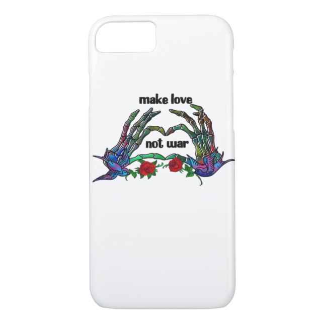 Coques Case-Mate iPhone Skeleton conception de coeur main (Dos)