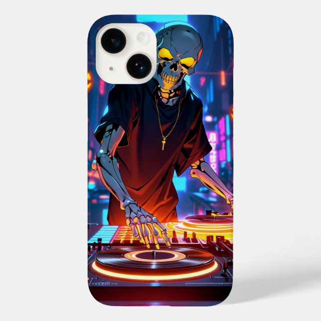 Coques Case-Mate iPhone Skeleton DJ (Verso)