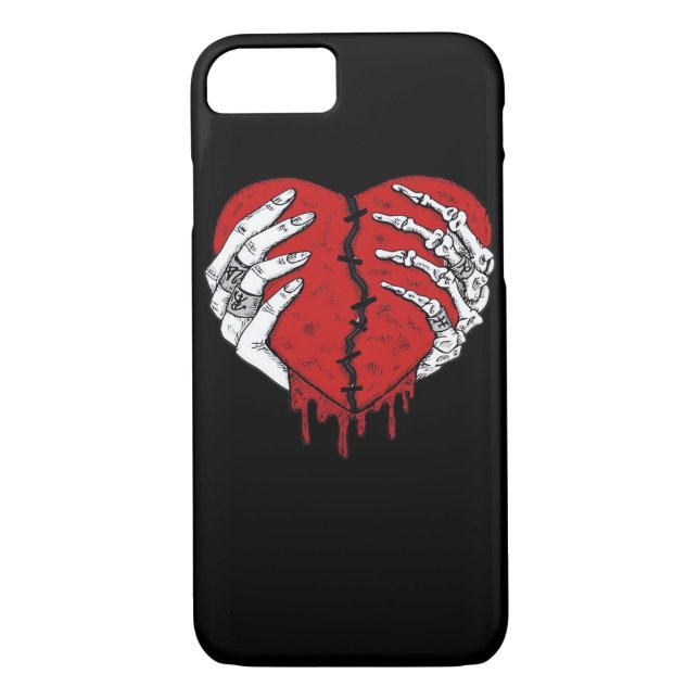 Coques Case-Mate iPhone Skeleton Hands Hearts Classic Trending (Dos)