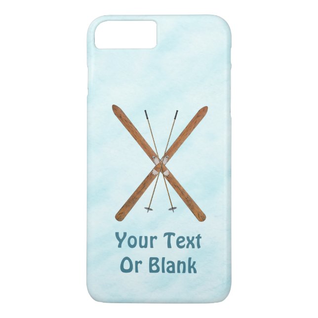 Coques Case-Mate iPhone Skis De Fond Sur Neige (Dos)