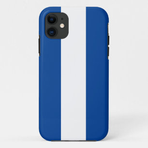 Case-Mate iPhone Case Sleek Royal Bleu Blanc Nautique Stripes de voile
