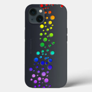 Case-Mate iPhone Case SlipperyJoe aime les bulles rouge orange jaune ver